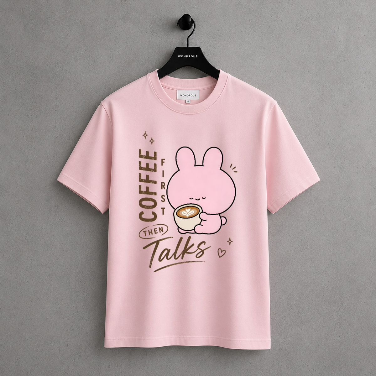 Coffee, then talks T-shirt