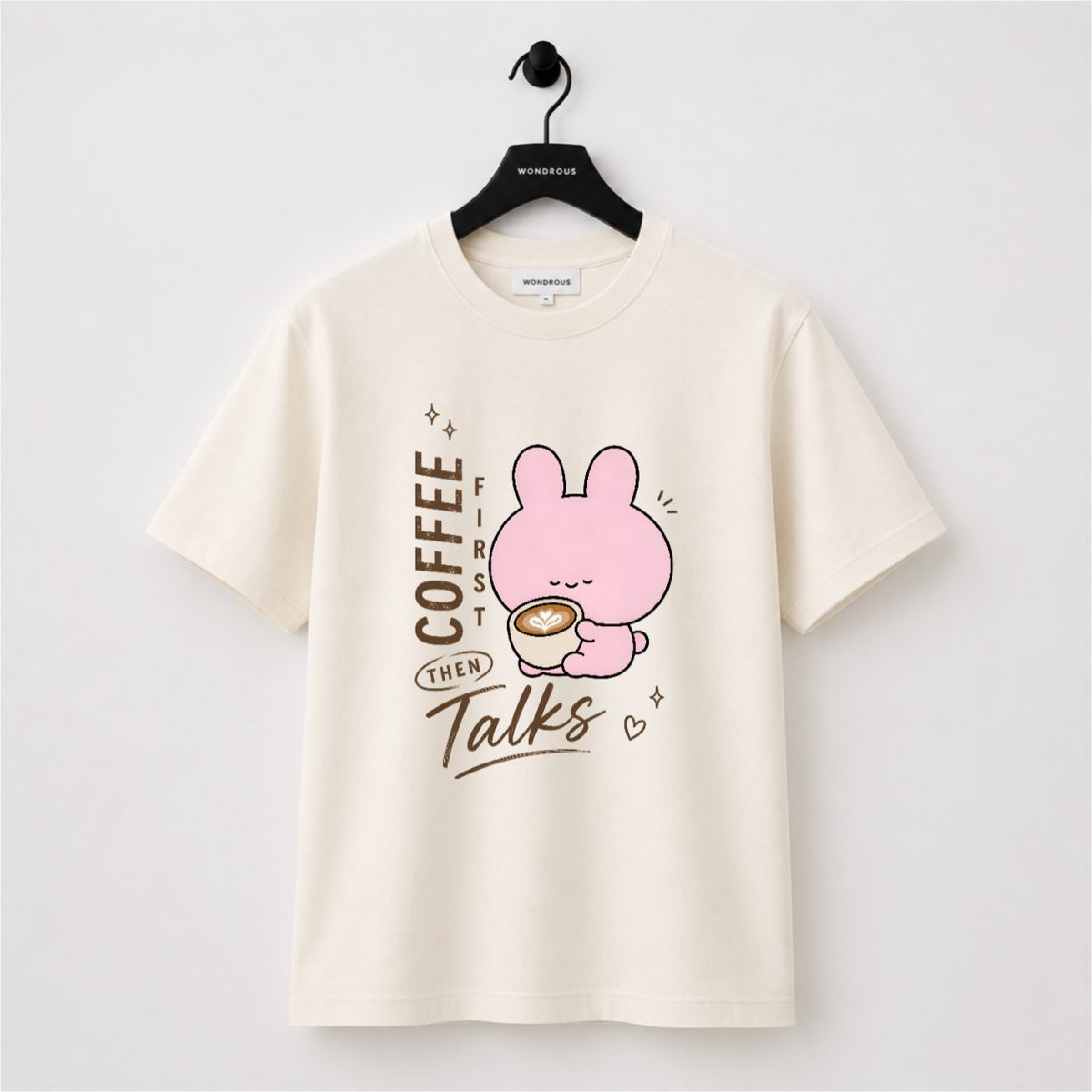 Coffee, then talks T-shirt