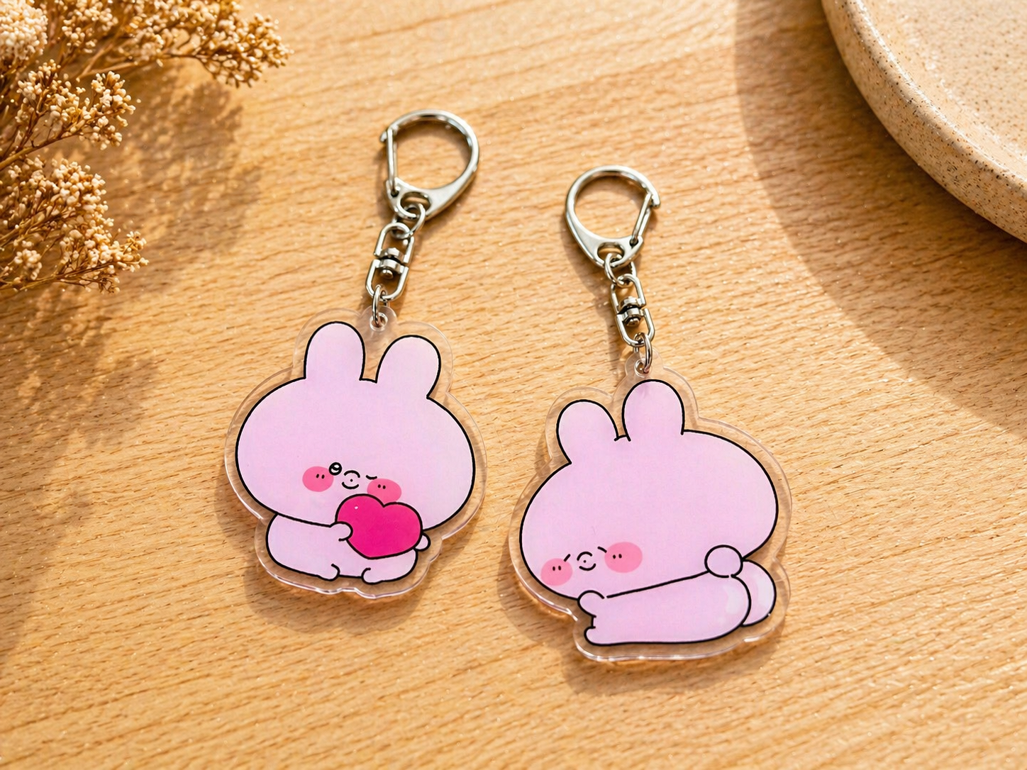 2pcs Keychain