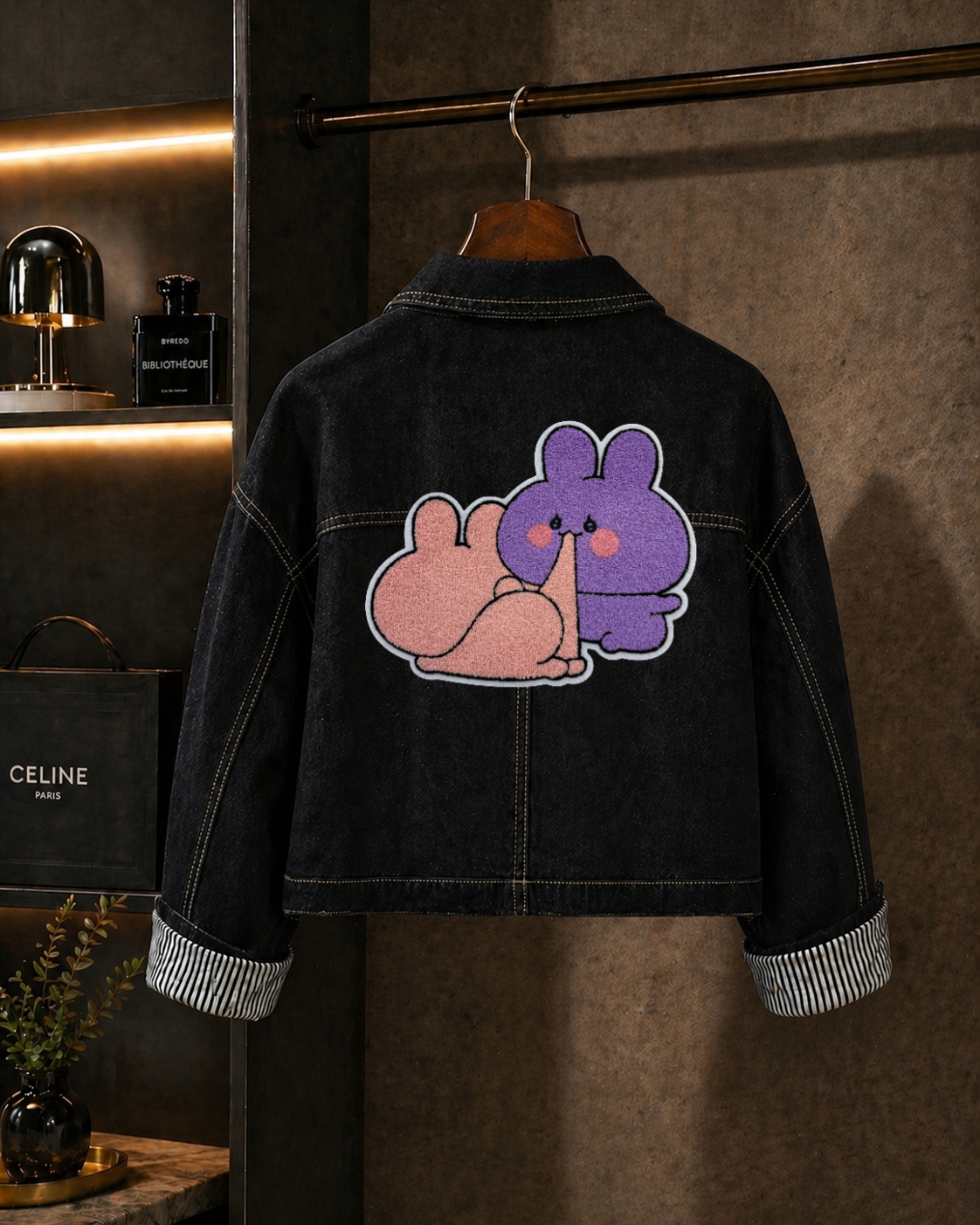 Embroidery Demin Jacket
