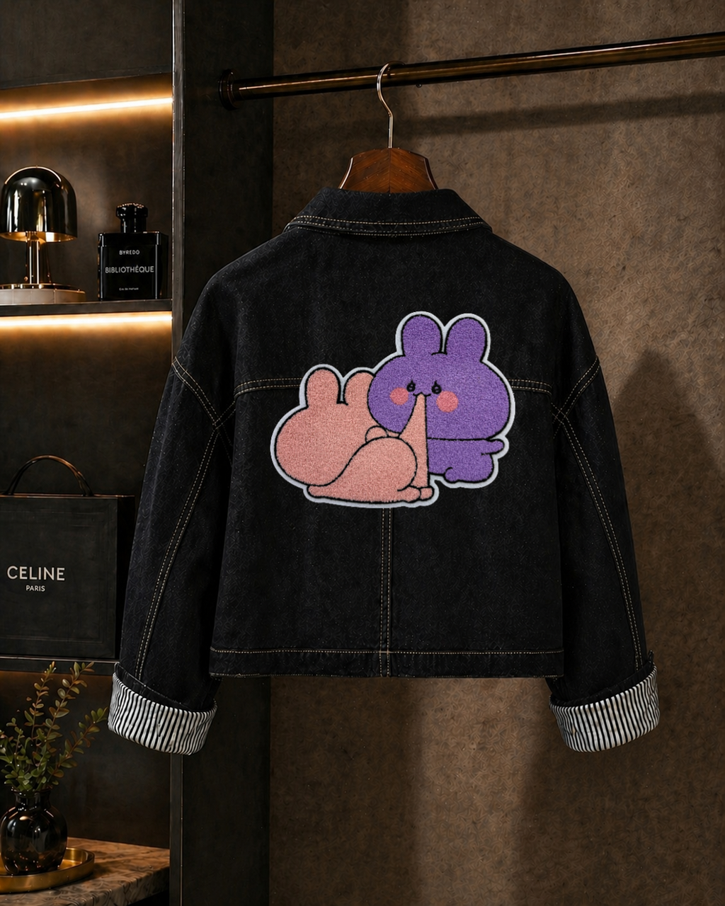 Embroidery Demin Jacket