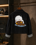 Dudu Bubu Embroidery Denim Jacket