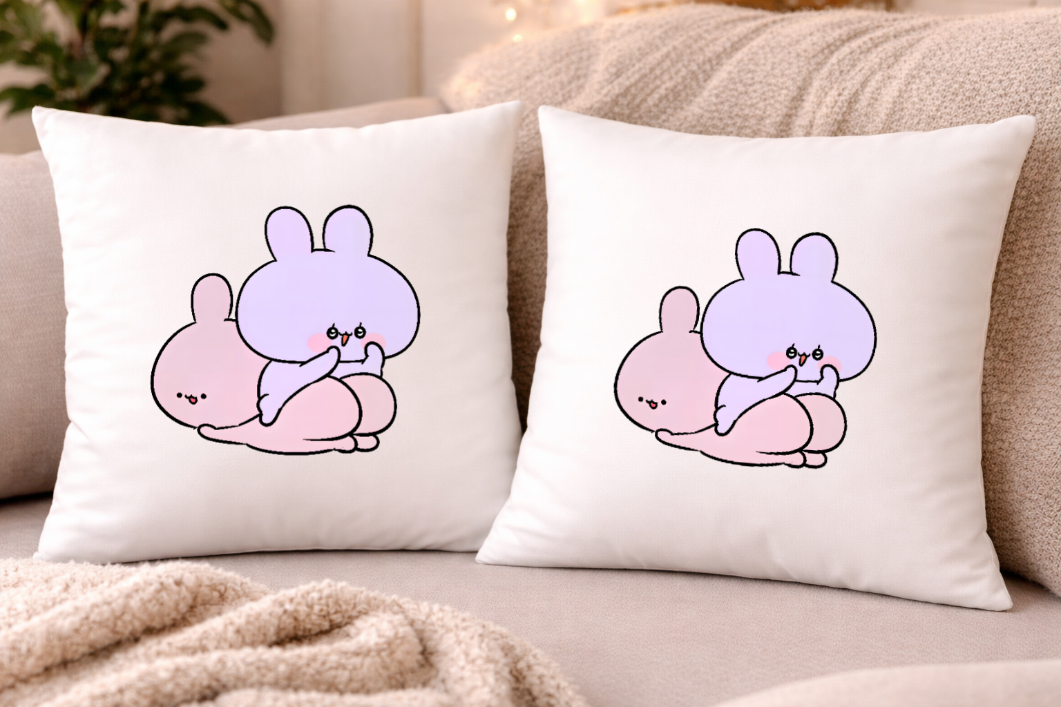 2PCS Pillow Cases