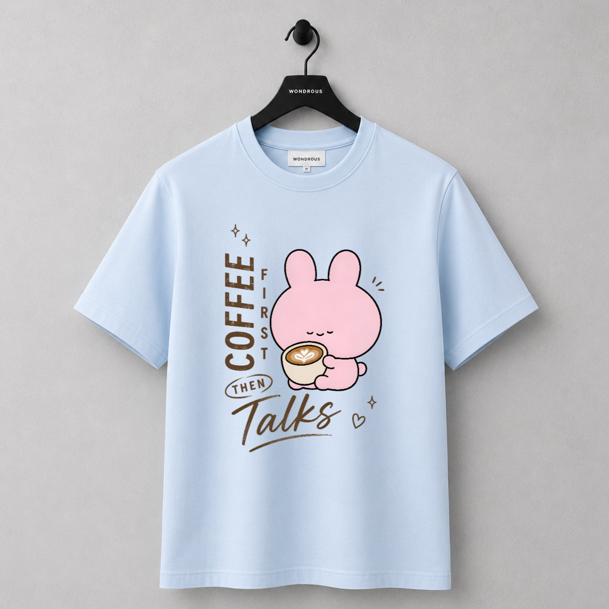 Coffee, then talks T-shirt